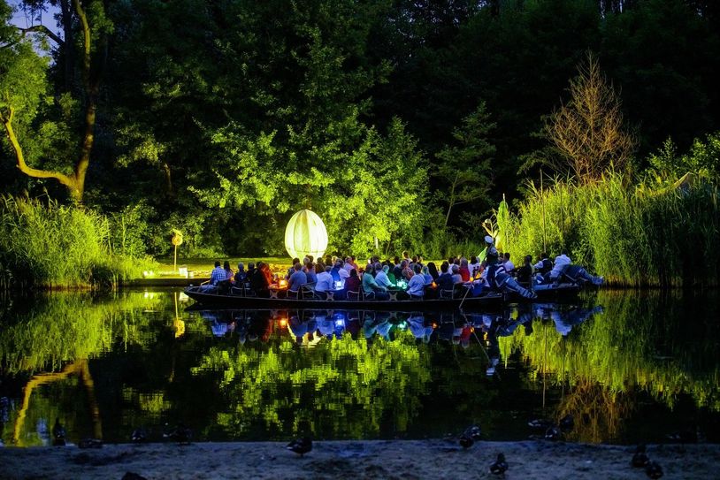 Die Lübbener Kahnnacht gehört zu den bedeutendsten Open-Air-Veranstaltungen im Spreewald.