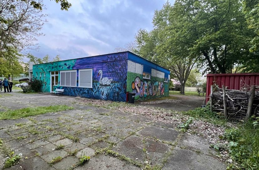 Ort der Entstehung für den selbstverwalteten Jugendclub in Sandow.