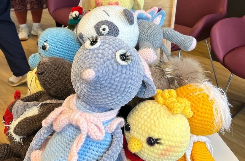Sorgentierchen aus der MITMACH-bar "Häkeln &amp; Stricken".