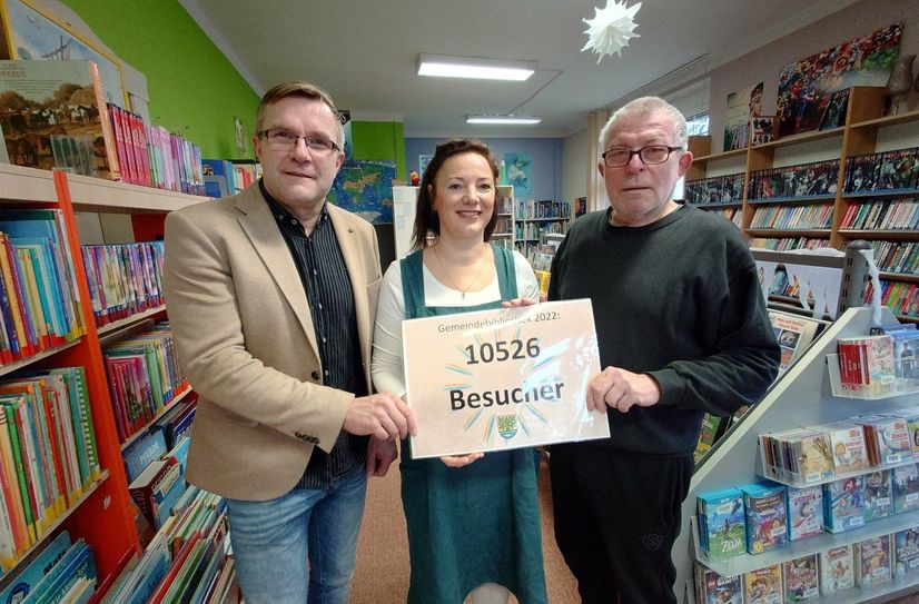Eine rasante Besucherzahlen-Entwicklung der Gemeindebibliothek Kolkwitz.