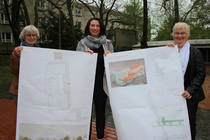 Mit Frauenpower eine Idee realisieren: Dr. Dagmar Mangold-König (Zahnärztin im Ruhestand), Mandy Fuhrmann (Vereinsvorsitzende) und Ortsbürgermeisterin Dittgard Hapich (v.l.). Foto: wit