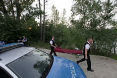 Nach mehrstündiger Suche wurde der 19-Jährige tot aus dem Kiessee geborgen. Foto: Daniel Förster