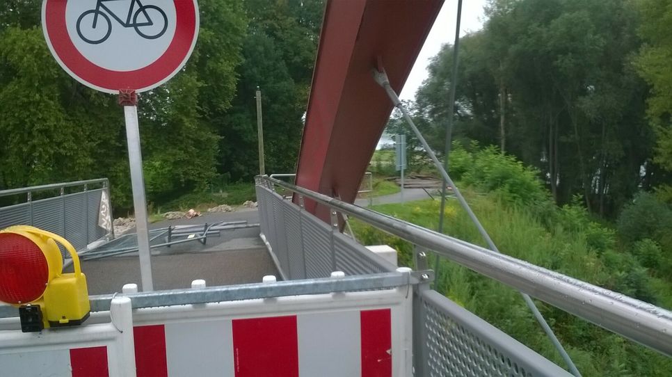 Schlossbrücke Riesa-Gröba. Fotos: Farrar
