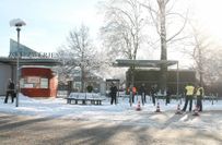 Auch Polizei und Feuerwehr waren bei der Einsatzübung im Zoo vor Ort. Das Zoo-Areal wurde abgesperrt und gesichert.