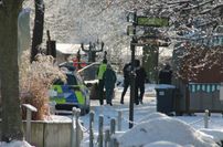 Auch Polizei und Feuerwehr waren bei der Einsatzübung im Zoo vor Ort. Das Zoo-Areal wurde abgesperrt und gesichert.