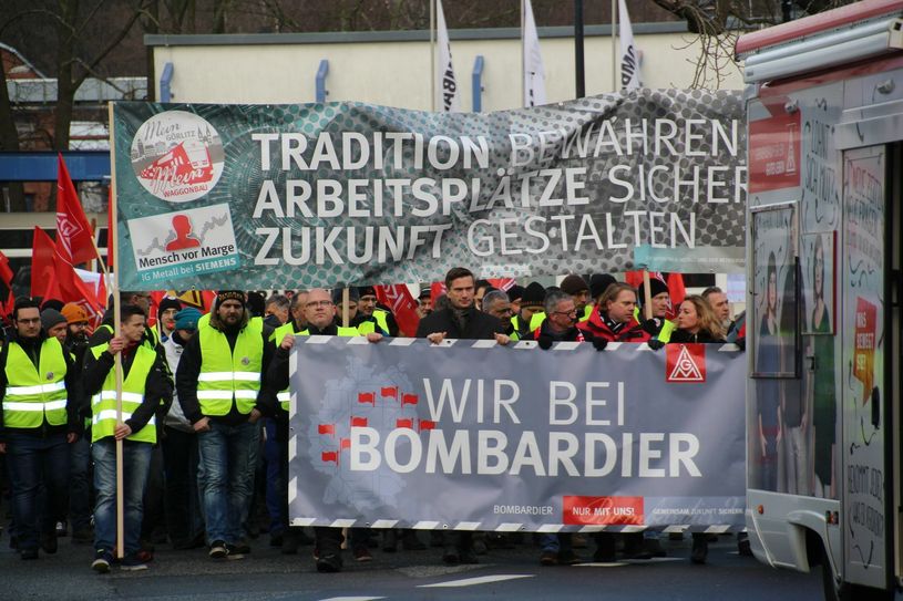 Mit dabei war auch der sächsische Wirtschaftsminister Martin Dulig (Mitte). Foto: Keil