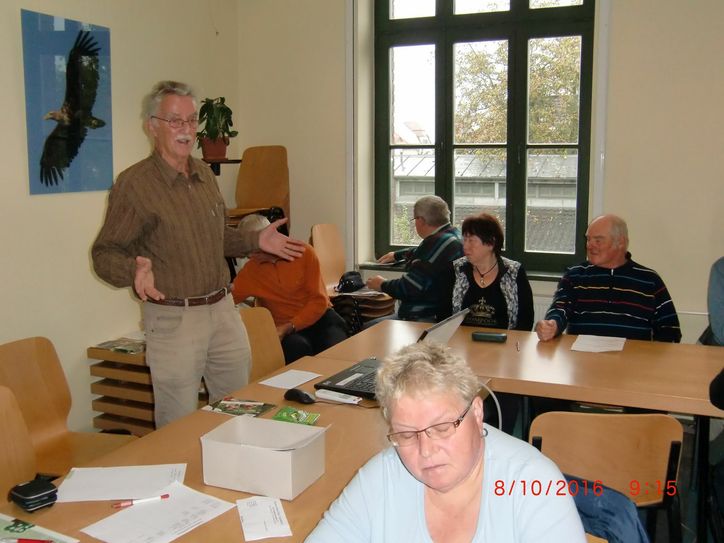 Referent Winfried Böhmer vom Naturschutzbund Deutschland e. V. (NABU). Foto: Hans-Joachim Fröschke