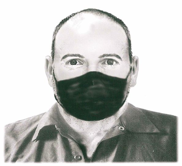 Ein Phantombild des Kuriers, der das Geld der älteren Dame in Empfang genommen hatte. Foto: Polizei