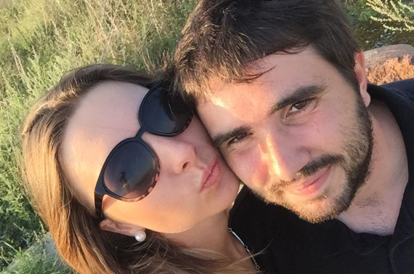 Benjamin und Freundin Melanie. Der 26-jährige Cottbuser ist an Leukämie erkrankt, nur eine Stammzellenspende kann ihn retten. Foto: privat/dkms