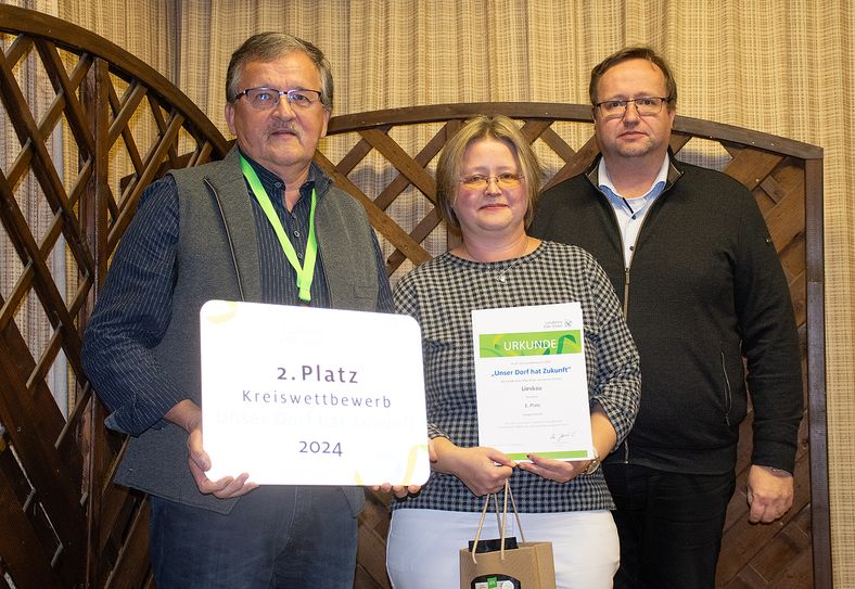 Lieskau errang den 2. Platz.