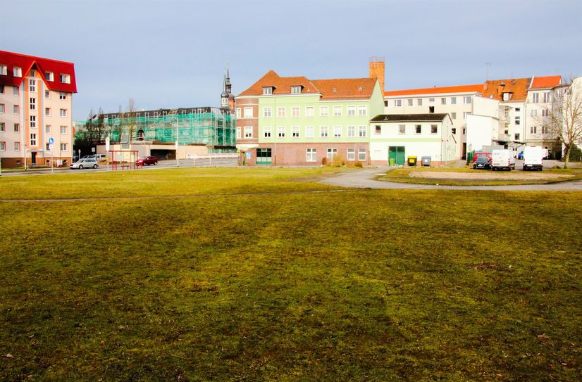 Blick auf das Färberquartier