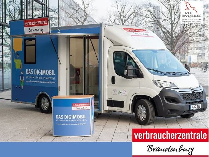 Das Digimobil der Verbraucherzentrale Brandenburg kommt 2025 auch nach Lauchhammer.