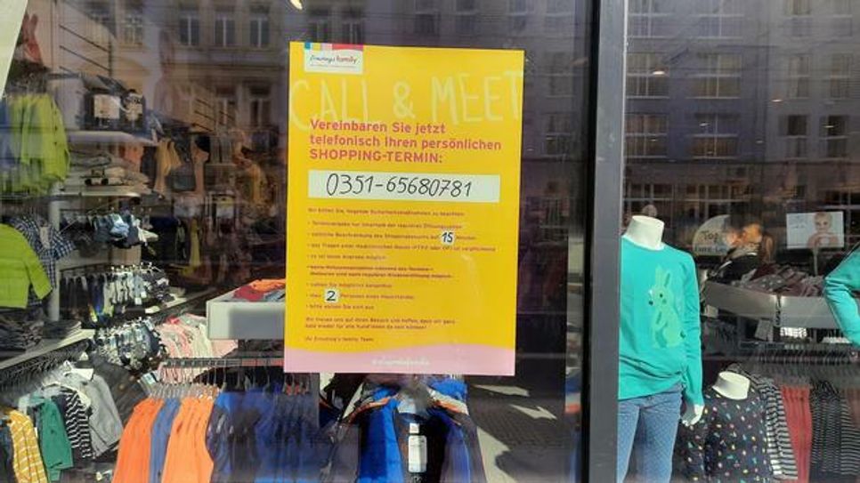 Click & Meet-Angebote in Dresden sind seit 1. April nicht mehr erlaubt. Foto: cpö