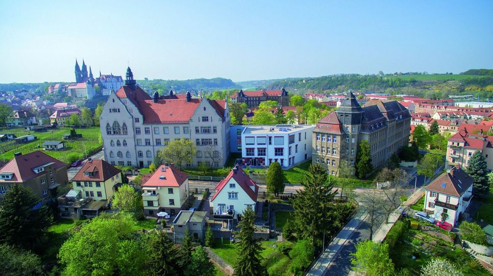 Blick auf das Franziskaneum in Meißen.             Foto: PR