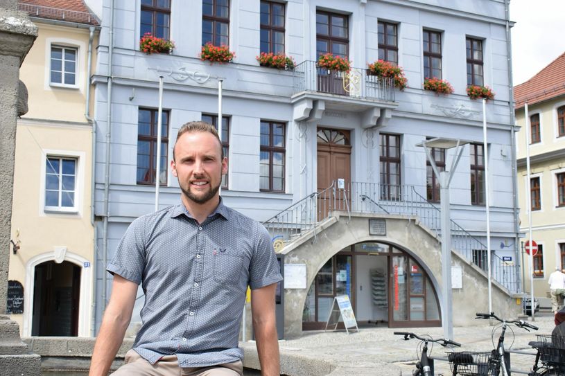 Der Wirtschaftsförderer von Bischofswerda im Interview mit dem WochenKurier. Foto: spa