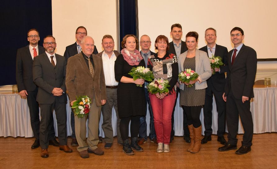 Die Preisträger „Ehrenamt im Sport 2017“. Foto: Stadt Görlitz