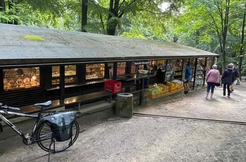 So kennen viele den beliebten Kiosk am Basteiparkplatz.