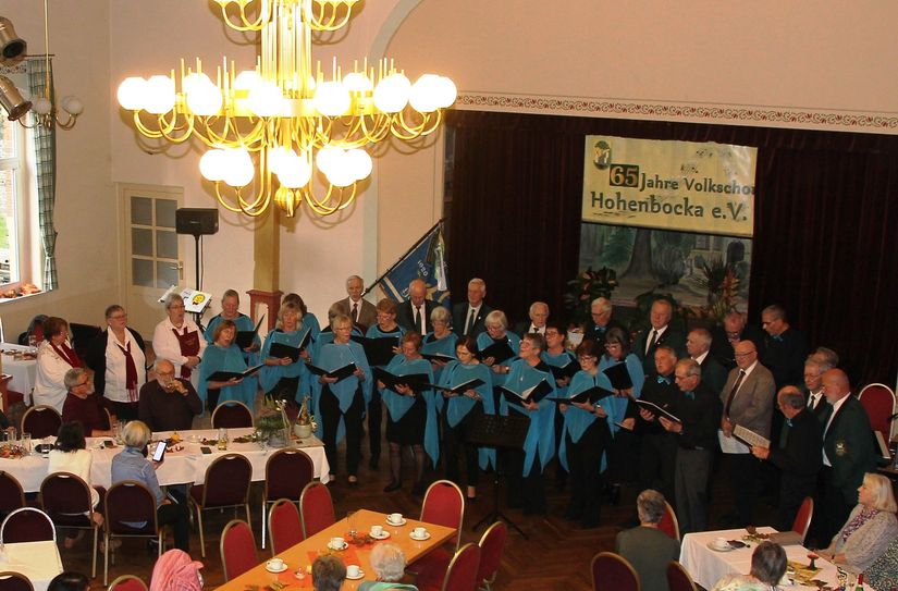 Der Volkschor Hohenbocka e.V. konnte sein 65-jähriges Jubiläum feiern.