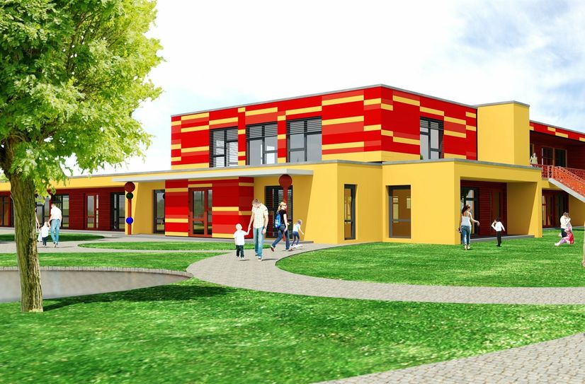 So soll die neue Campuskita aussehen.