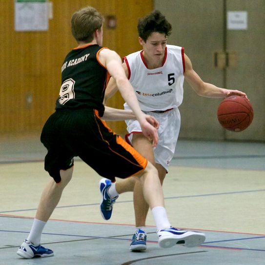 Gekämpft wird um jeden Ball und um jeden Punkt, wie hier zu sehen bei den Basketballern vom MSV Bautzen 04 e.V.