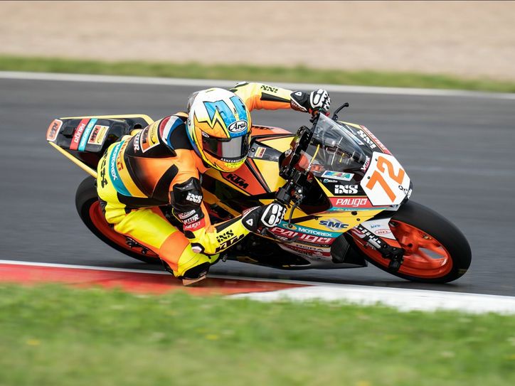 Victor Steeman konnte mit seiner Maschine einen Rennsieg und einen vierten Platz im Autodrom Most (Tschechische Republik) einfahren. Foto: Freudenberg