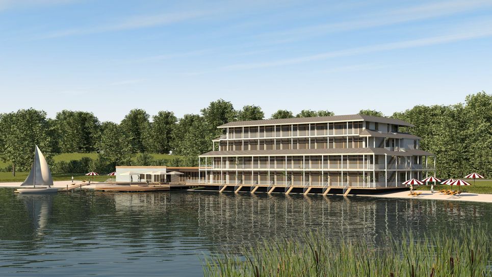So soll die Insel der Sinne aussehen. Visualisierung: Architekturbüro Kück