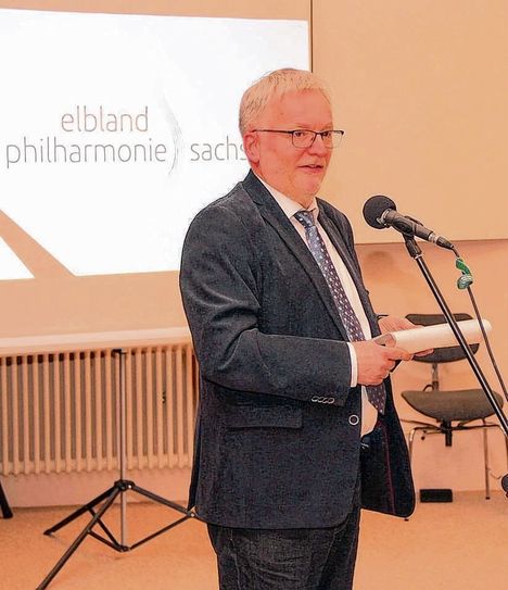 Prof. Ekkehard Klemm bei seiner Antrittsrede.