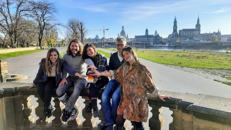 Die Macher des neuen Festivals: Annika Becher, Michael Clauß, Laura Hoyer, Jörg Polenz und Katharina Härtel (v.l.). Foto: Pönisch