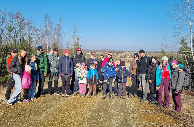 Mit der Familiengruppe geht es oft auch auf gemeinsame Wandertouren.