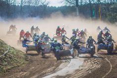 Einer der wenigen Veranstalter, der Wettbewerbe für Seitenwagen und Quads anbietet, ist der MSC Hänchen.