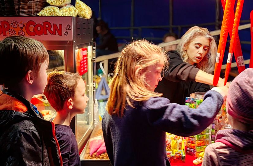 Was wäre Zirkus ohne Popcorn?