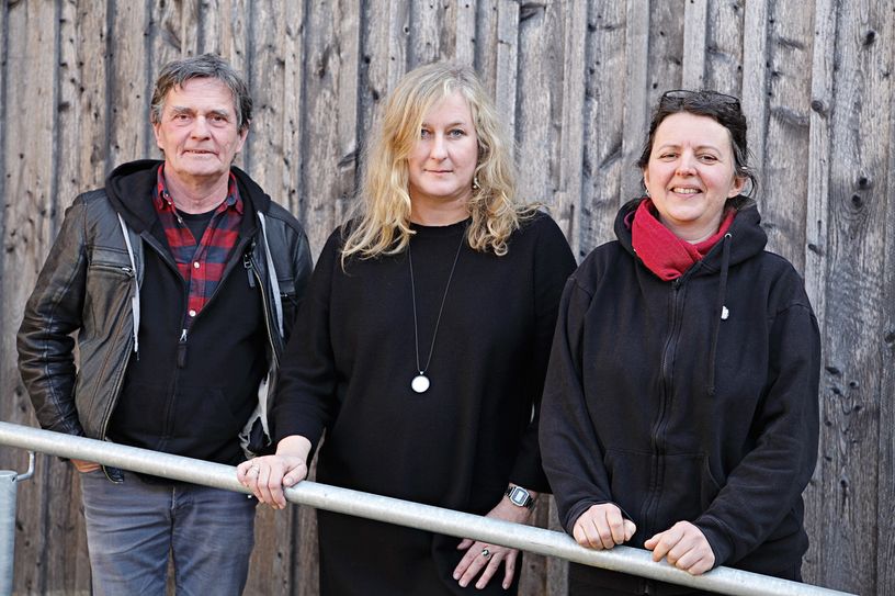 Die Festivalleitung (v.l.n.r.: Andreas Friedrich, Ola Staszel und Antje Schadow) hat sich entschieden, das Neiße Filmfestivals vorerst abzusagen. Foto: Hannes Rönsch