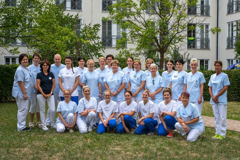 Pflegeteam der Kinderklinik Bavaria Kreischa/Zscheckwitz