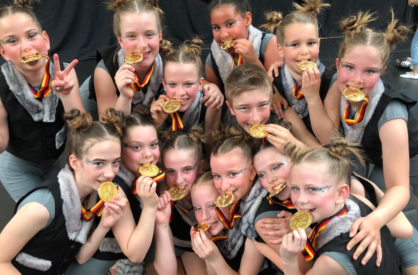 Cottbuser Jazz Dance Club 99 e.V.  ertanzte mit »Formation Wölfe« den Sieg.