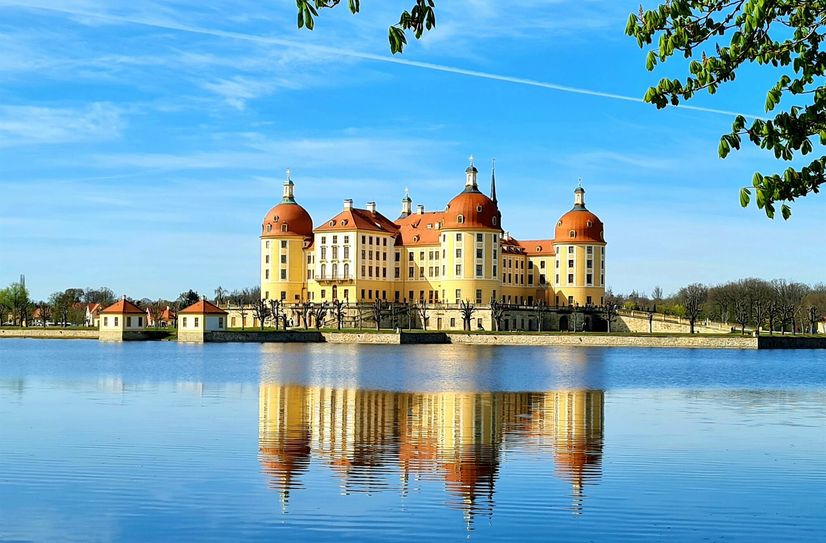 Immer wieder einen Ausflug wehrt - Schloss Moritzburg.