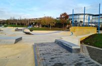 Impressionen vom Skate- und Streetsportpark in Dresden Gorbitz.