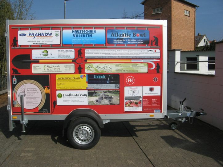 Anhänger Brandschutzmobil. Foto: Kreisfeuerwehrverband