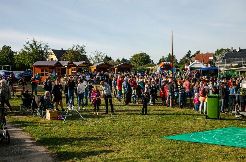 So sah es vergangenes Jahr beim ersten Kirmes- und Erntedankfest unter KoKuVe-Regie auf dem Festplatz aus.
