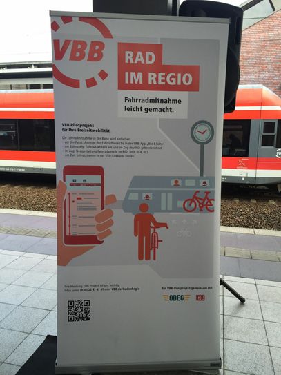 Rad im Regio Aufsteller.