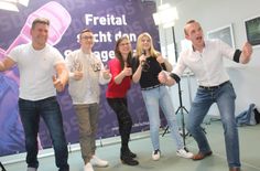 Jede Menge Spaß haben die Teilnehmer der ersten Auflage des Wettbewerbs.