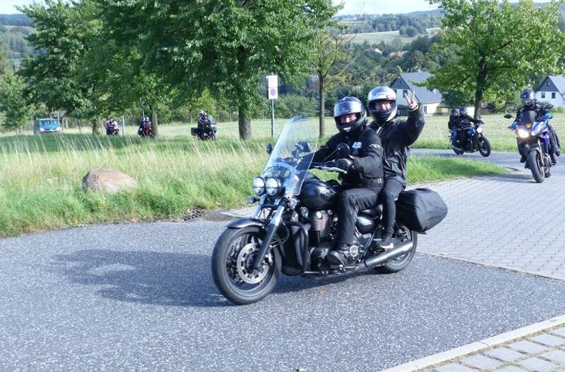Die Motorradfreunde Oberlausitz starten wieder zur Ausfahrt für Kinder und Jugendliche.
