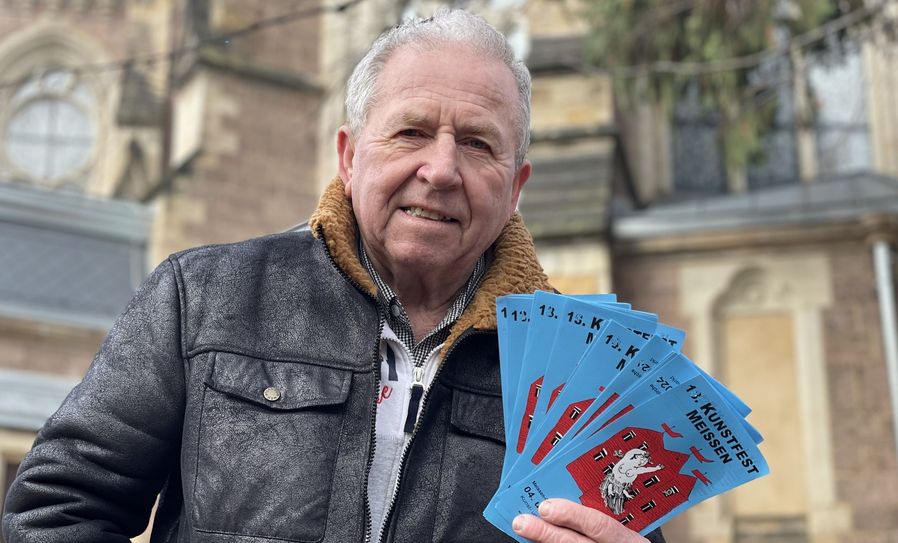 Peter Hänke ist seit Jahrzehnten als Projektleiter ganz eng mit dem Kunstfest verbunden. Foto. Farrar