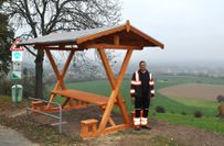 Rast mit herrlicher Aussicht in Weißtropp.