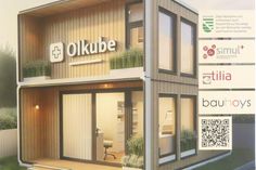 So könnte in Zukunft ein OLKube, eine Landarztpraxis der ganz neuen Art, aussehen, in dem medizinische Leistungen im ländlichen Raum angeboten werden.