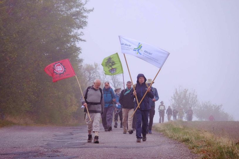 Der bundesweite Klimapilgerweg kommt am 23. August in die Evangelische Kirchengemeinde Brieske, am 24. August macht er in der Kirchengemeinde Ortrand Station. Foto: Ökumenischer Klimapilgerweg