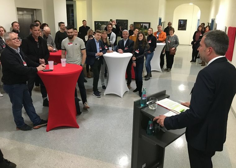 OB Tobias Schick ehrte gemeinsam mit der Jury die Preisträger des 14. Wettbewerbes, der unter dem Motto »Cottbus neu entdecken« stand.