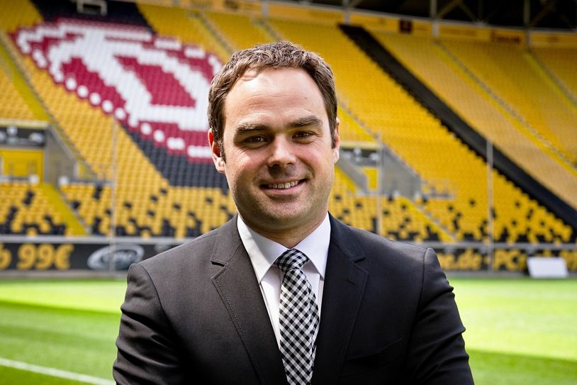 Dynamo-Geschäftsführer Robert Schäfer hofft auf eine Zusammenarbeit mit der Stadionprojektgesellschaft und glaubt, dass der Verein bald wieder durchgehend an seiner Spielstätte präsent ist.