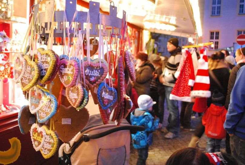Den Weihnachtsmarkt auf dem Marktplatz, so wie in diesem Archivbild, wird es in dieses Jahr nicht geben. Das weihnachtliche Treiben zieht auf das Telux-Gelände um. Foto: Keil