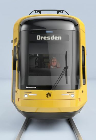 Modell/Visualisierung des NGT DX DD  Fotos/Visu: DVB AG