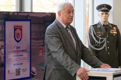 Oberstleutnant der NVA a.D. Ernst-Ferdinand Egel ist maßgeblich am Zustandekommen des Garnisonsweges in Kamenz beteiligt.